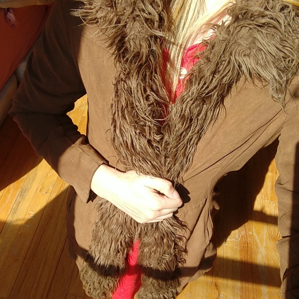 Brown pennly lane jacket